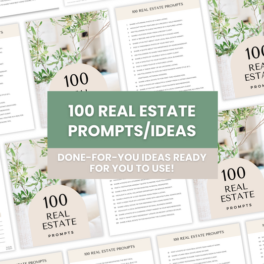 100 Real Estate Prompts